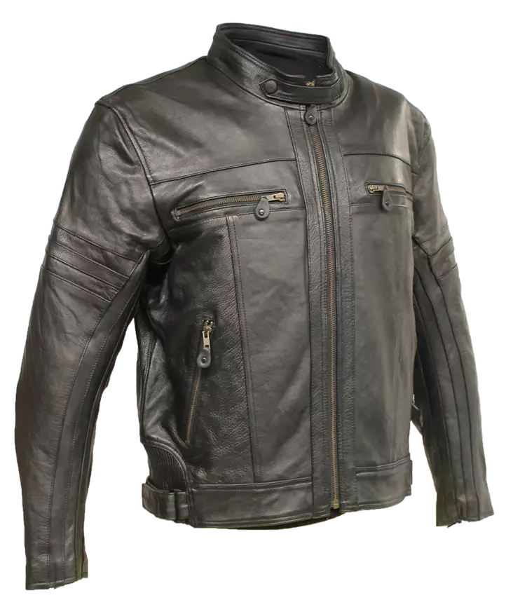 Hanx Oliver 2.0 miesten MP-nahkatakki - MP-nahkatakit ja -housut miehille - 49110 - 1