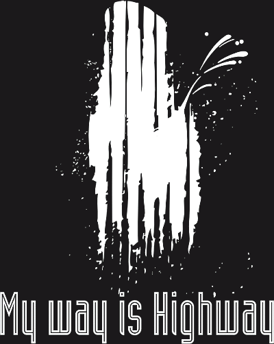 My Way Is Highway T-paita - T-paidat - 78573 - 2