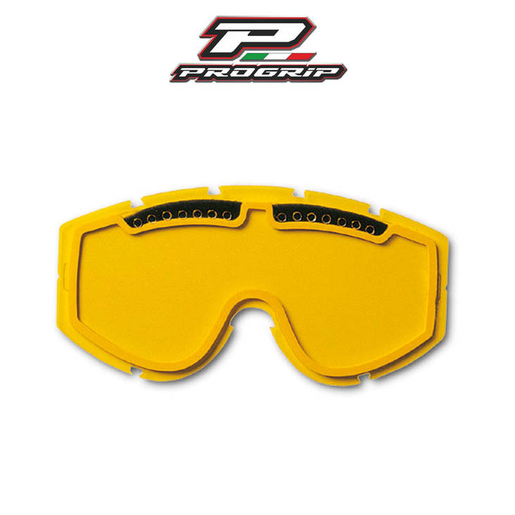 PROGRIP keltainen tupla vaihtolinssi - Progrip lasit ja linssit - 801766063205 - 1