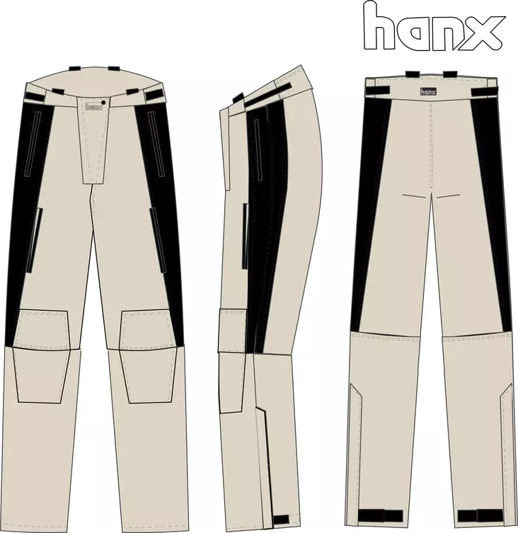 Hanx Classico Summer MP-housut, lyhyt - Tekstiilihousut miehille - 4900SLY - 1